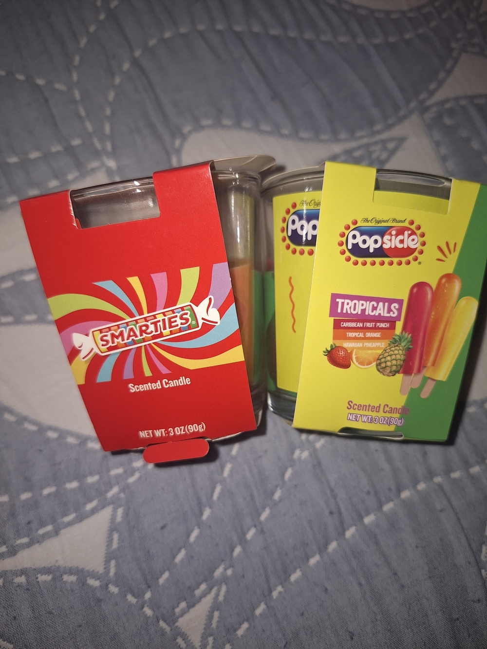 Smarties & Popsicle Scented Candle Set